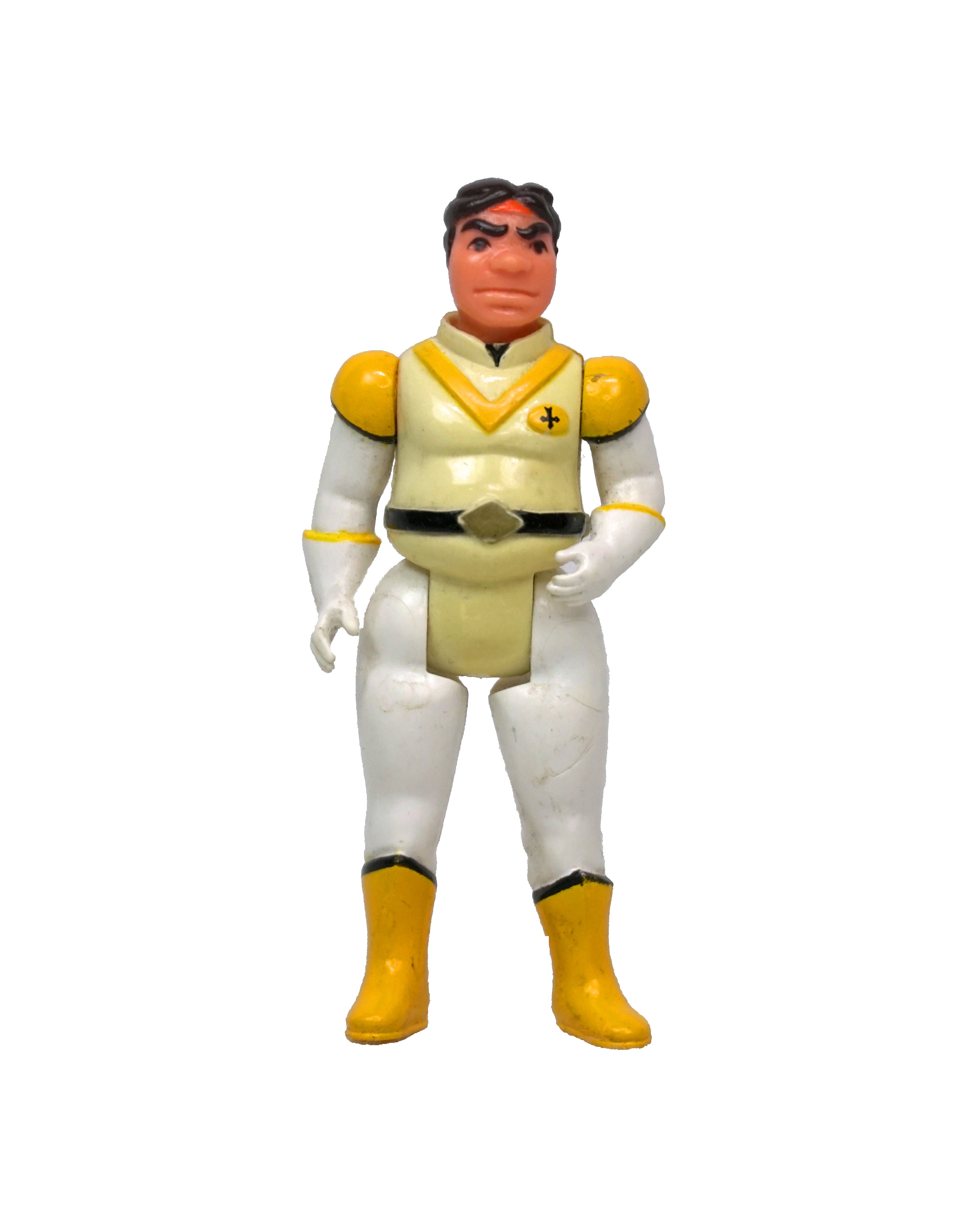 Vintage 1984 Panosh Place VOLTRON - Yellow Lion & HUNK Action Figure Pilot