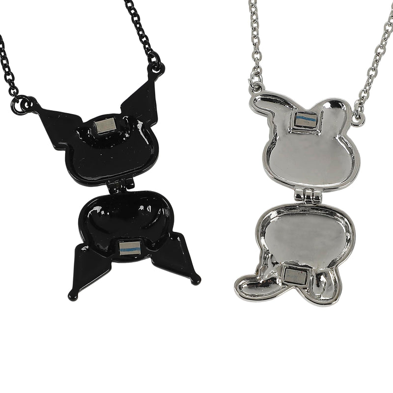 Bioworld Kuromi & My Melody 2-Piece Bestie Necklace Set