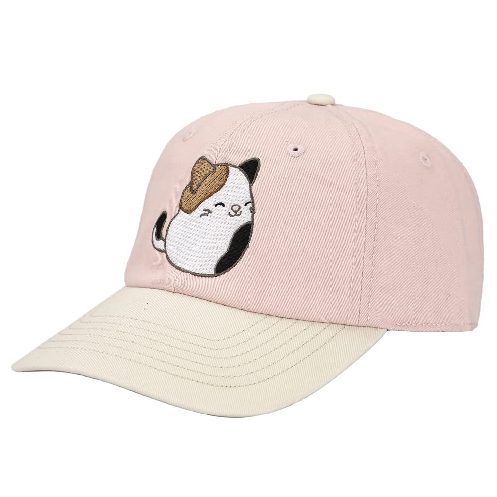 Squishmallows Beach Scene Cradle Pink Baseball Cap