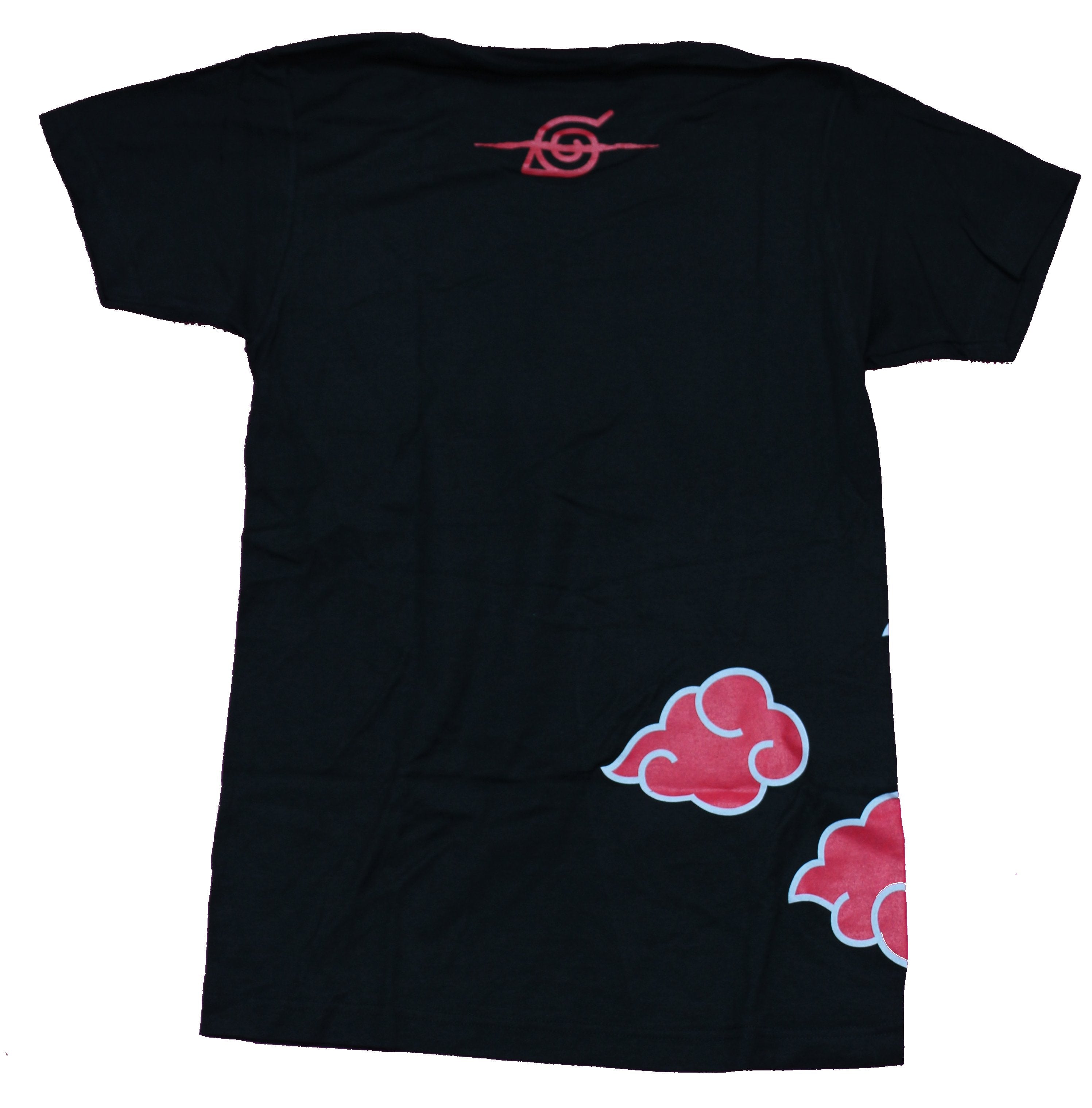 Naruto Shippuden Mens T-Shirt - Akatsuki Clouds Image