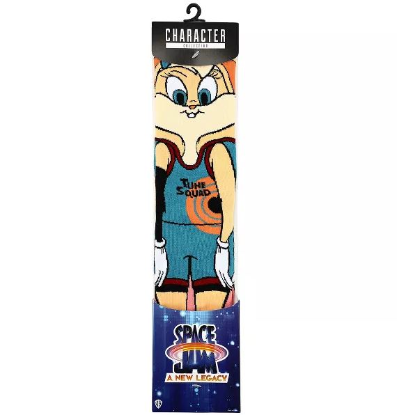 Space Jam 2 Exclusive Lola Animigos 360 Degree Character Crew Socks