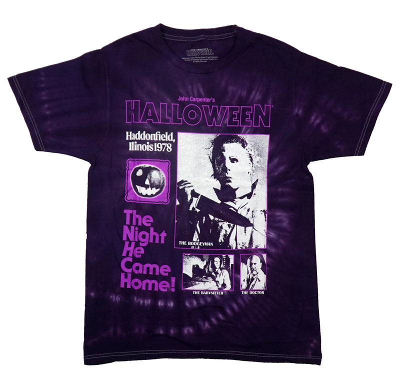 Halloween Mens T-Shirt -The Night He Came Home! Haddonfield, Illinois 1978 - Inmyparentsbasement.com