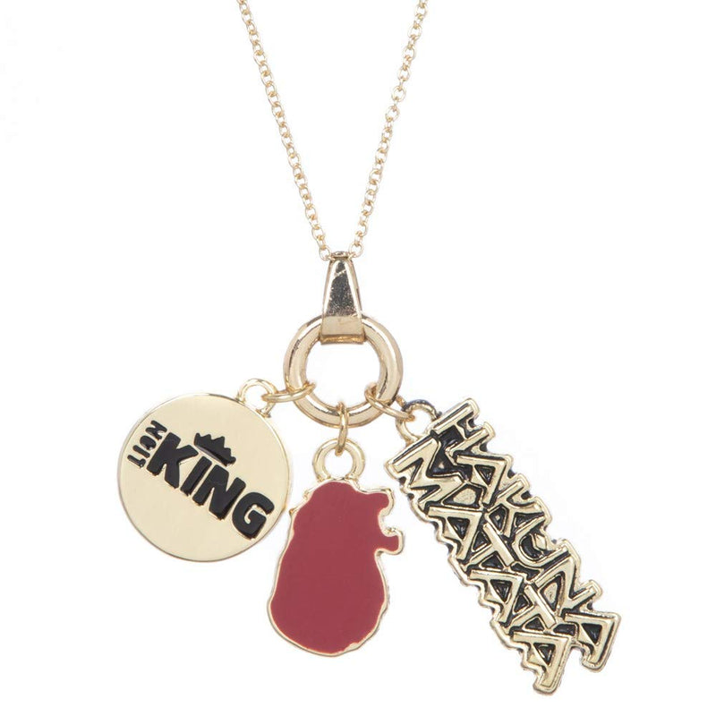 Multi Charm Lion King Jewelry Disney Necklace