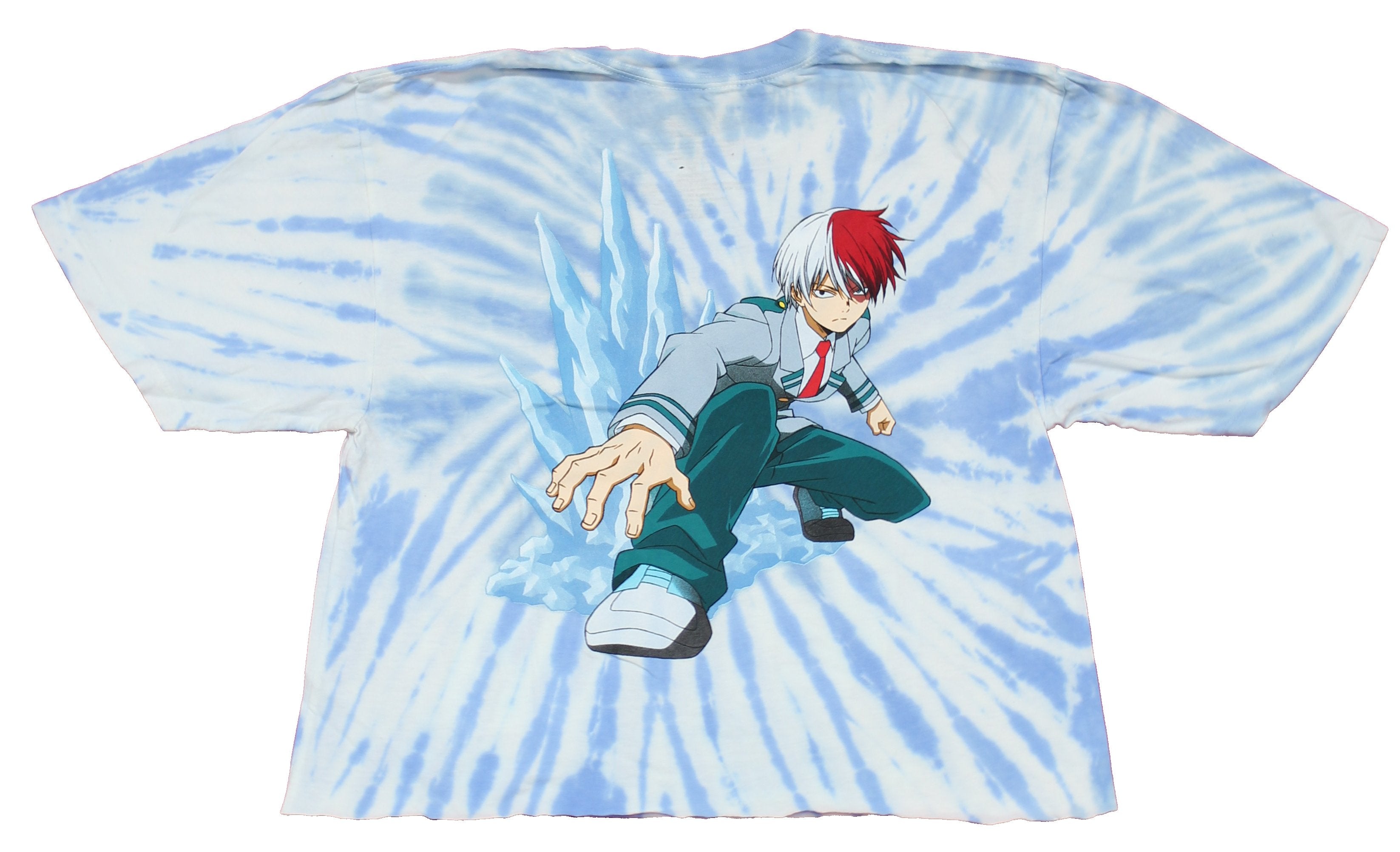 My Hero Academia Girls Juniors Crop T-Shirt -  Shoto Todoroki Quirk