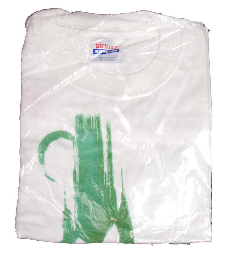 Graphitti Designs Spider-man Green Splash Crouch DEADSTOCK VINTAGE T-SHIRT NOS