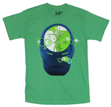 Iron Man (II) (Marvel Comics) Mens T Shirt  - Deconstruction of a Hero Image o