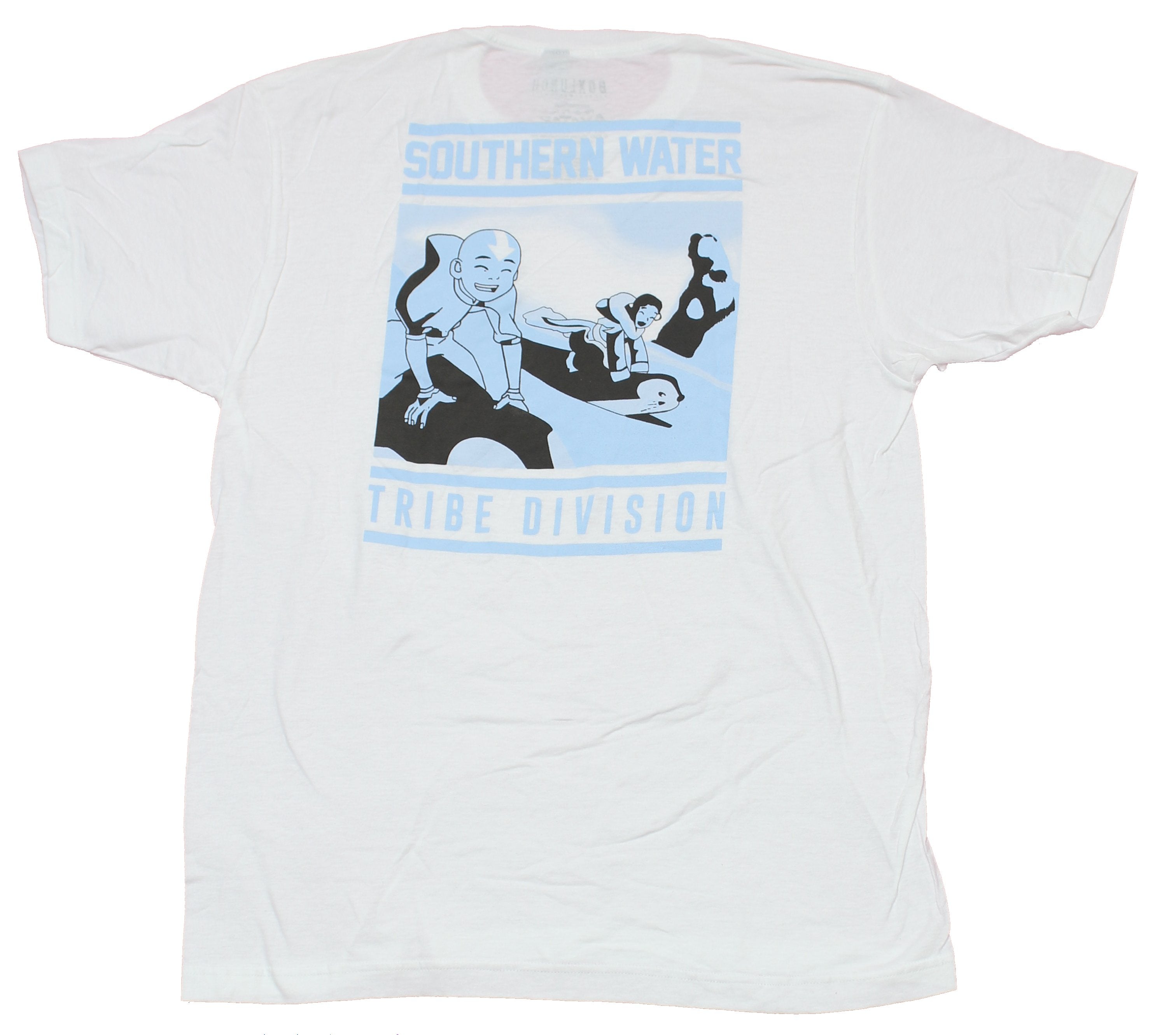 Avatar The Last Airbender Mens T-Shirt - Southern Water Tribe Sled Team