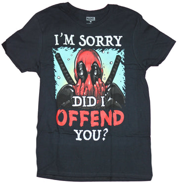 Deadpool Marvel Mens T-Shirt  - Did I Offend You?
