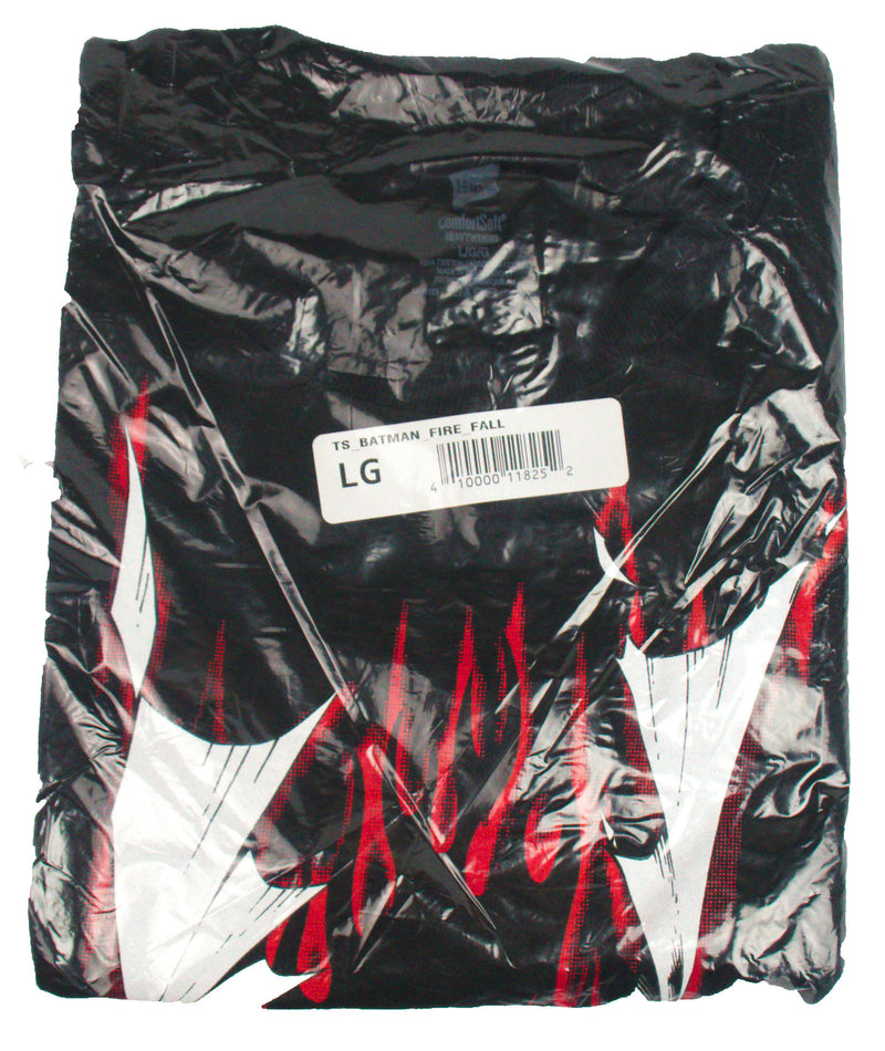 Graphitti Designs Batman Fire Fall  BEEFY T NOS DEADSTOCK VINTAGE T-SHIRT