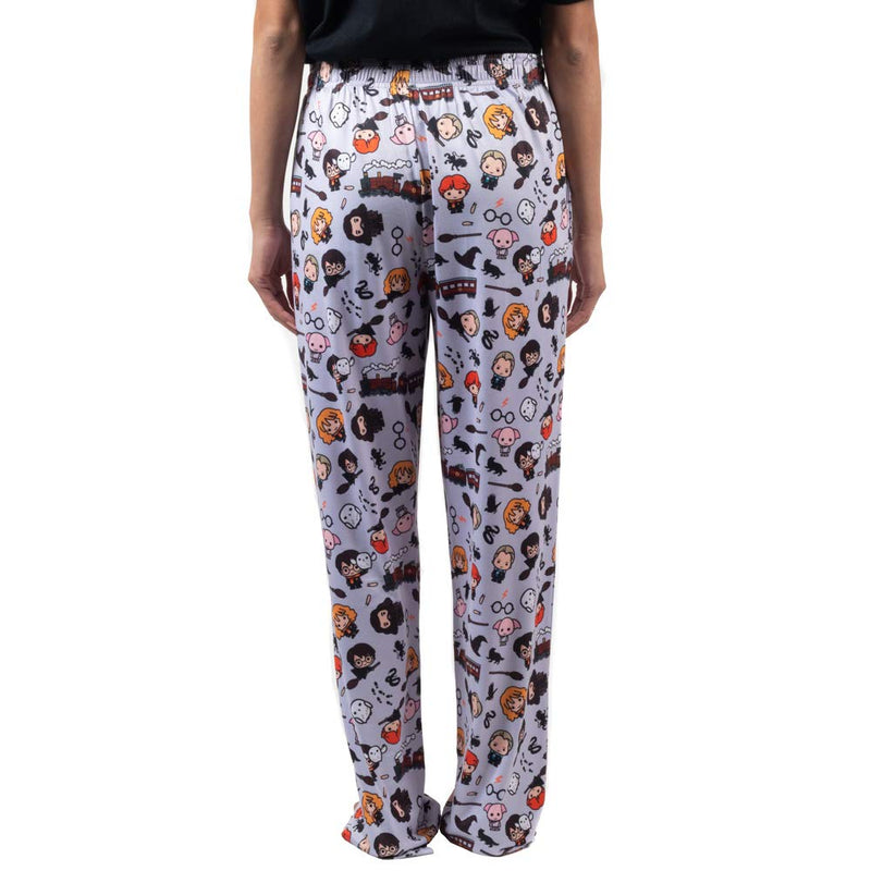 Bioworld Harry Potter Chibi AOP Women's Sleep Pajama Pants