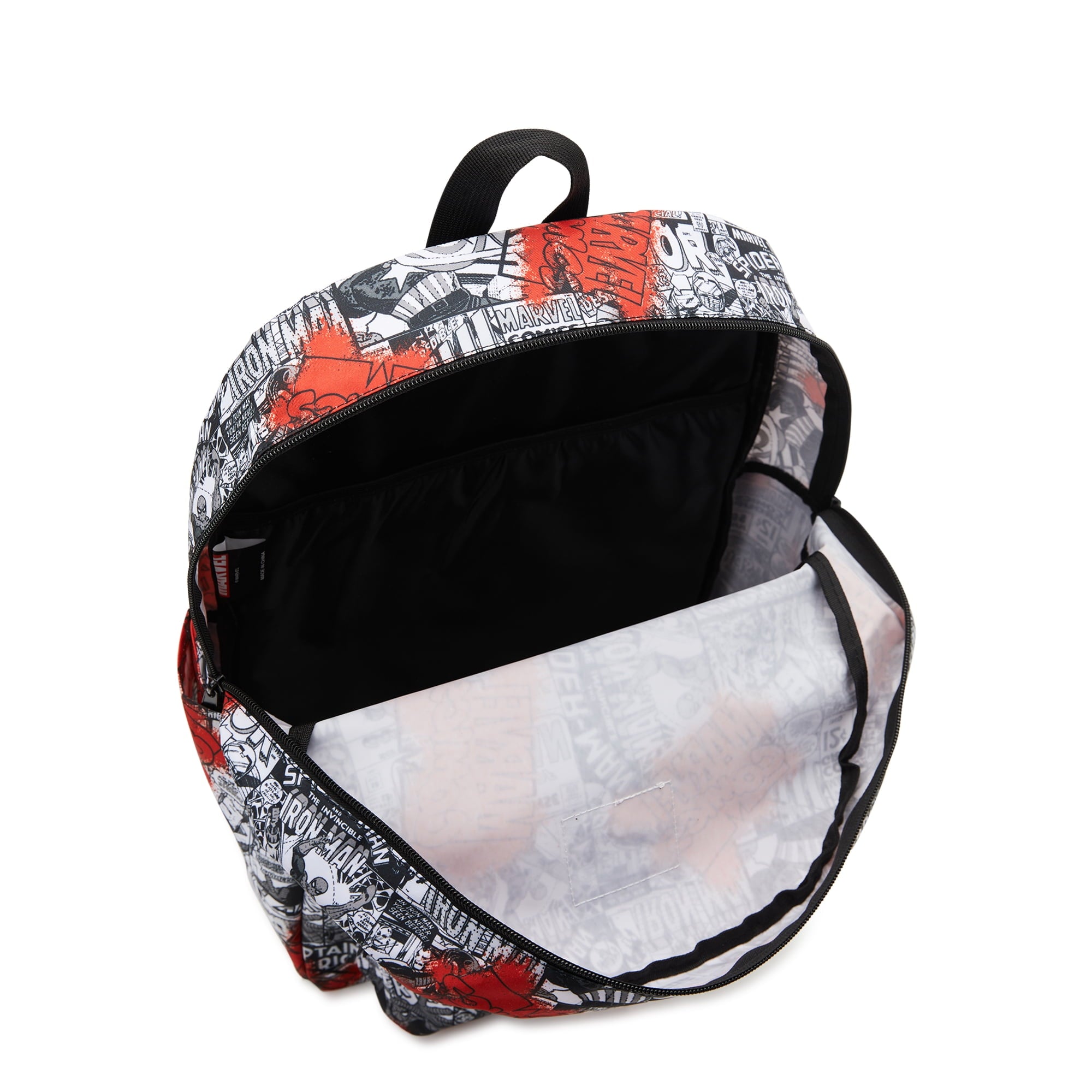 Marvel Avengers 17" Laptop Backpack, Red Splash Allover