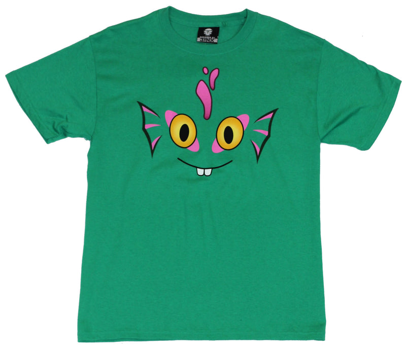 World of Warcraft Mens T-Shirt  - WoW Murlock Face on Green