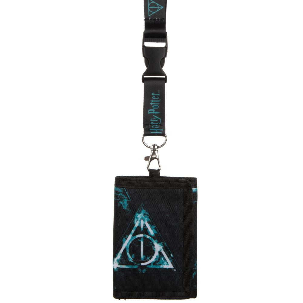Harry Potter Deathly Hallows Trifold Wallet