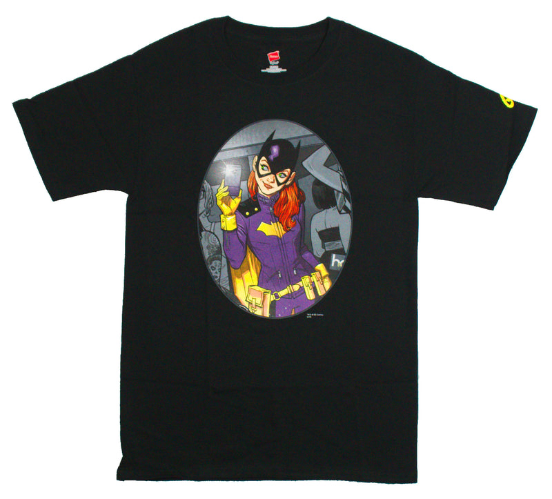 Graphitti Designs Batgirl Selfie Art DEADSTOCK VINTAGE T-SHIRT