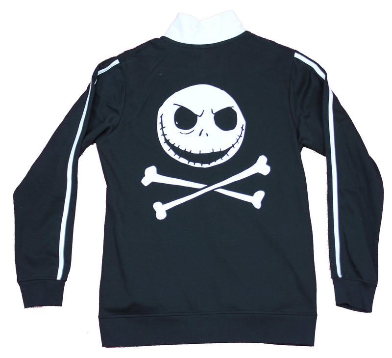 Nightmare Before Christmas Mens Track Jacket - Jack Skellington Lapel & Back