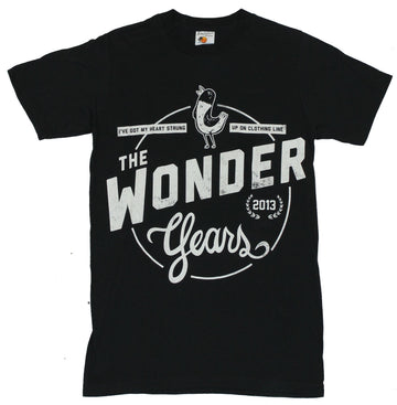 Wonder Years Mens T-Shirt - "Got My Heart Stung Up" Bird Quote