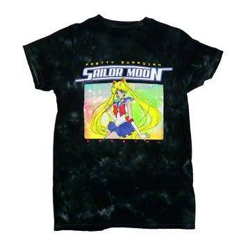 Sailor Moon  Mens T-Shirt - Pretty Guardian Crystal Tie Dye