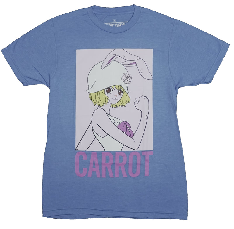 One Piece Mens T-Shirt - Carrot Can Do It Box Pose Image - Inmyparentsbasement.com