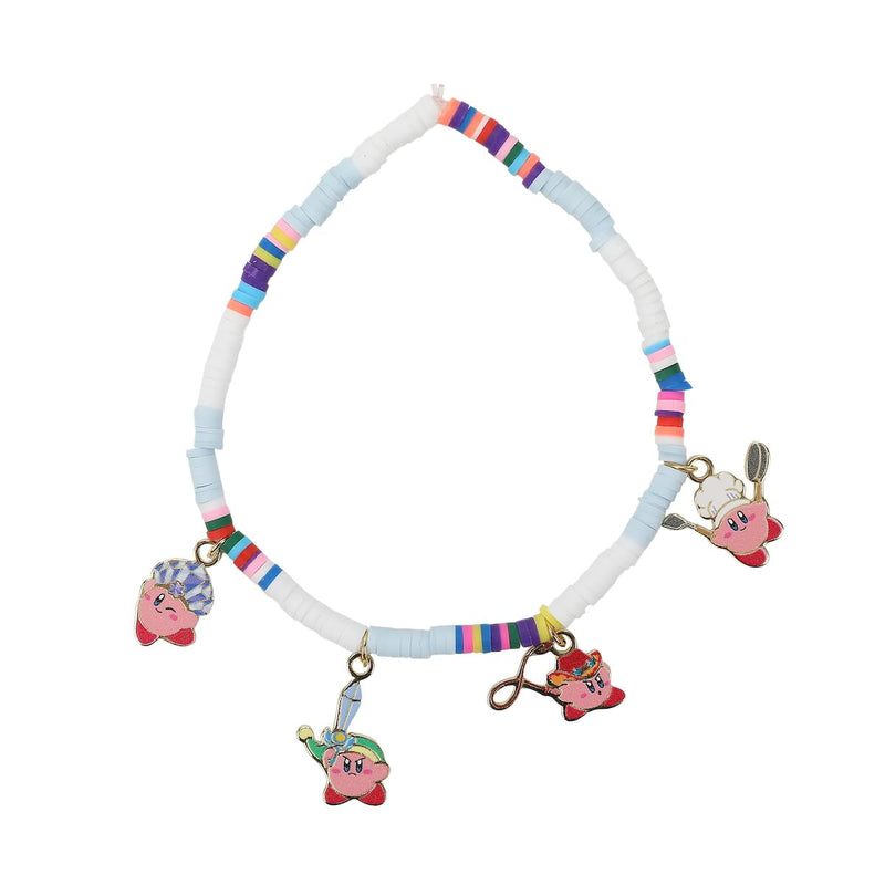 Bioworld Kirby Copy Abilities 3-Pack Multi-Charmed Bracelet