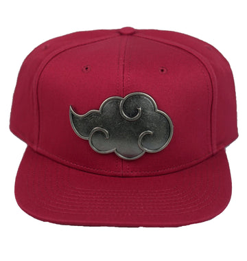 Ripple Junction Naruto Shippuden Akatsuki Cloud Metal  Adjustable Snapback Hat