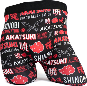 Ripple Junction Naruto Shippuden Mens Boxer Briefs Underwear Akatsuki All Over Print