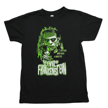 Frankenstein Mens T-Shirt - The Man Who Made a Monster