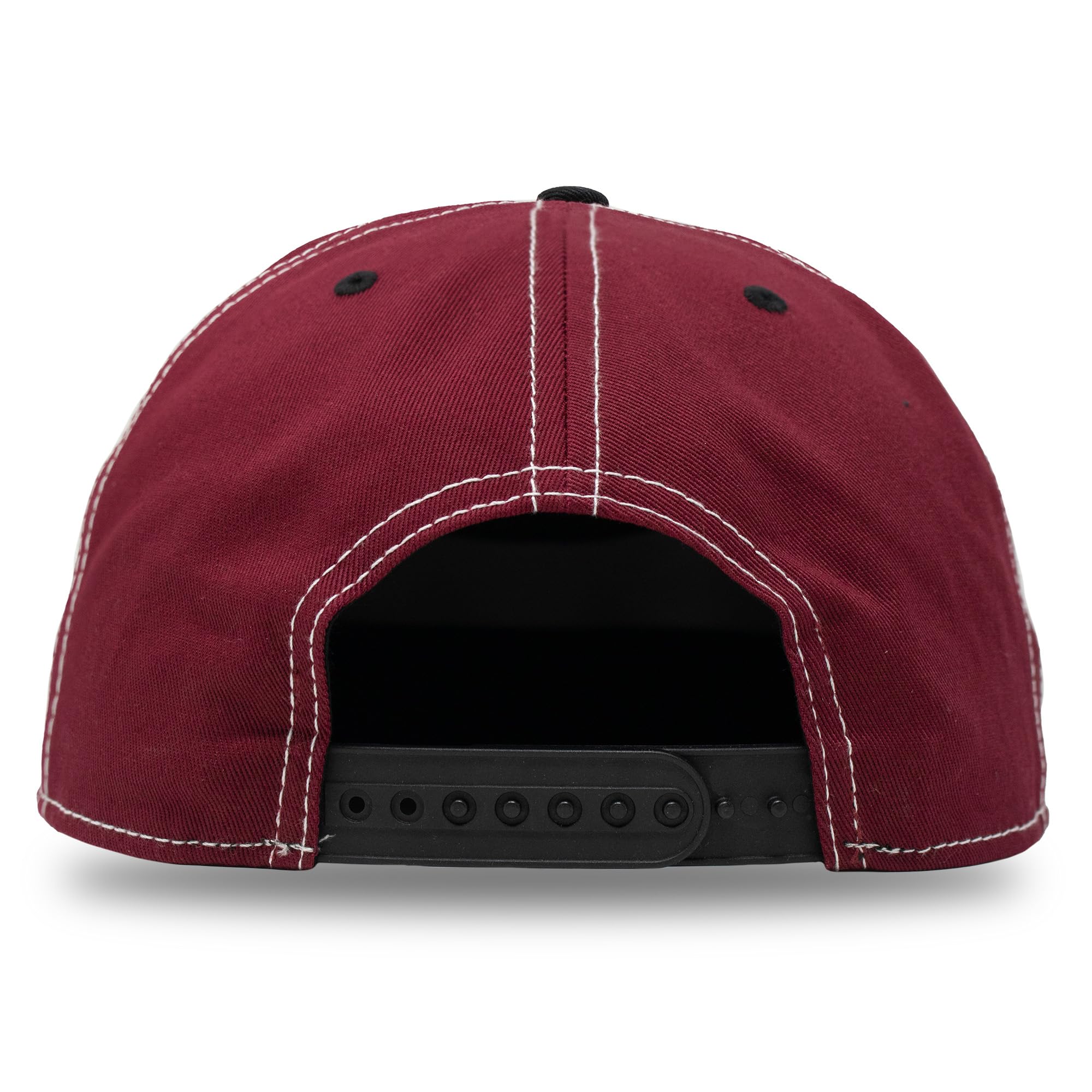 Schoolhouse Rock Vote with Bill 5 Panel Structured Adjustable Adult Unisex Red and Black Adult Unisex Flat Bill Snapback Hat