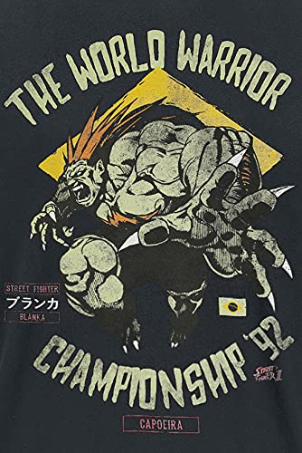 Street Fighter Mens T-Shirt - Capcom World Warrior Championship '92 - Blanka
