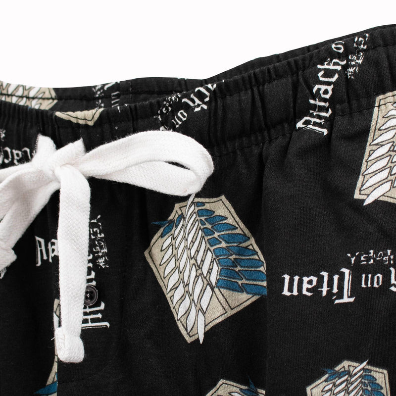 Ripple Junction Attack On Titan Scout Logo Girls Pajama Pants Plus Size