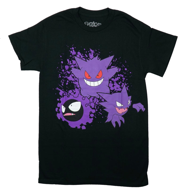 Pokemon  Mens T-Shirt - Gengar Evolution Line