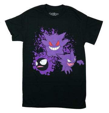Pokemon  Mens T-Shirt - Gengar Evolution Line
