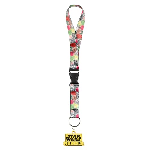 Bioworld: Star Wars Rebels Wristlet Strap Lanyard For Keys and Wallets Keychain
