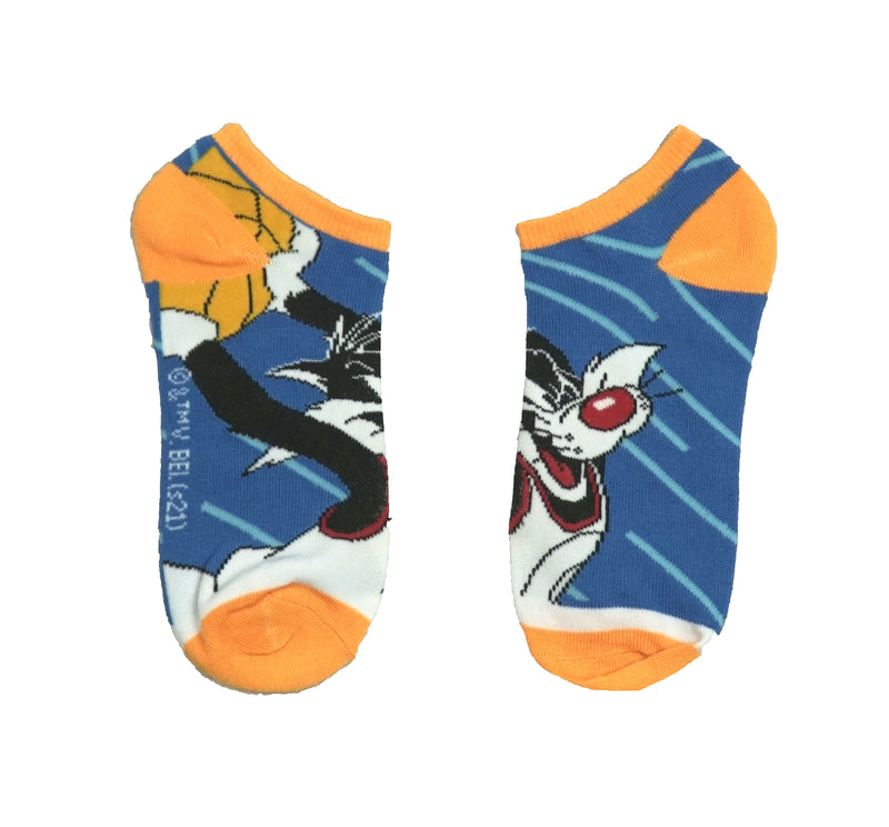 Bioworld Looney Tunes Space Jam Sylvester Men's Ankle socks