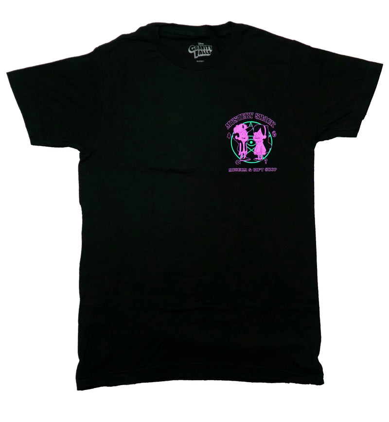 Gravity Falls Mens T-Shirt - Mystery Shack Mable Dipper Image