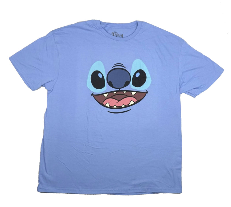 Lilo & Stitch Disney Mesn T-Shirt - Giant Face Image