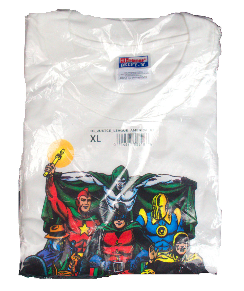 Graphitti Designs Justice Society Group  JSA 1990s DEADSTOCK VINTAGE T-SHIRT NOS