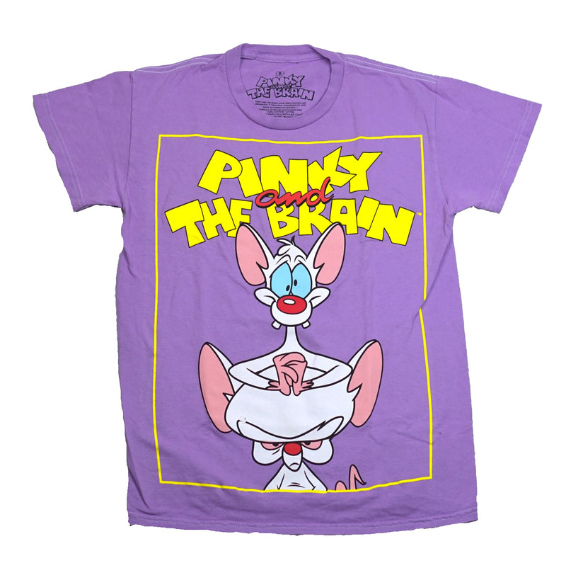 Pinky and the Brain Mens T-Shirt - Show Poster Image - Inmyparentsbasement.com
