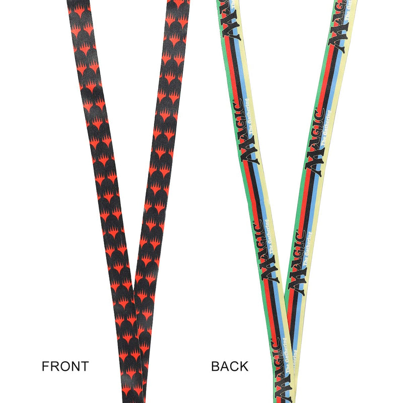 Bioworld Magic the Gathering Lanyard with Breakaway Rubber Charm and ID Sleeve
