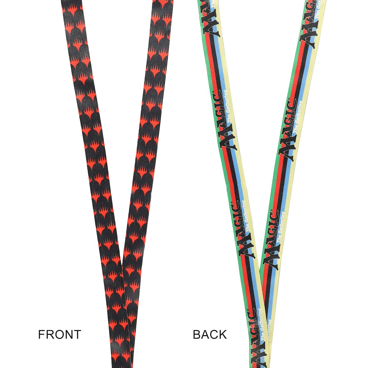 Bioworld Magic the Gathering Lanyard with Breakaway Rubber Charm and ID Sleeve