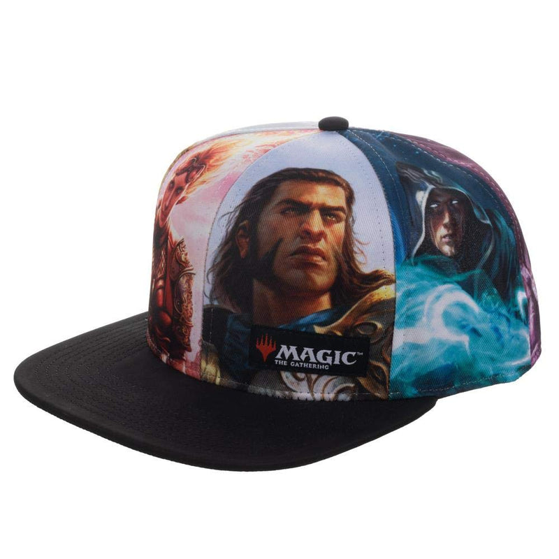 Magic: The Gathering Sublimated Print Black Adjustable Hat