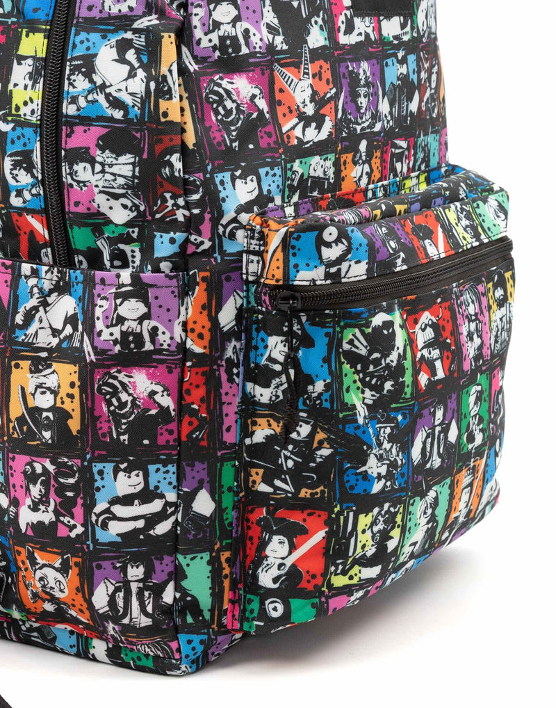 Roblox Backpack Video Game Characters Black Rucksack 17.3”