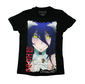 Overlord Mens T-Shirt - Smiling Image of Overlord Albedo