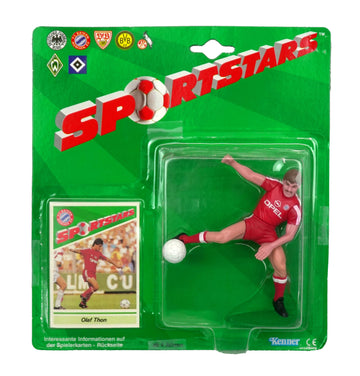 VINTAGE 1989 KENNER SPORTSTARS Olaf Thon FC Bayern Munchen FIGURE NEW