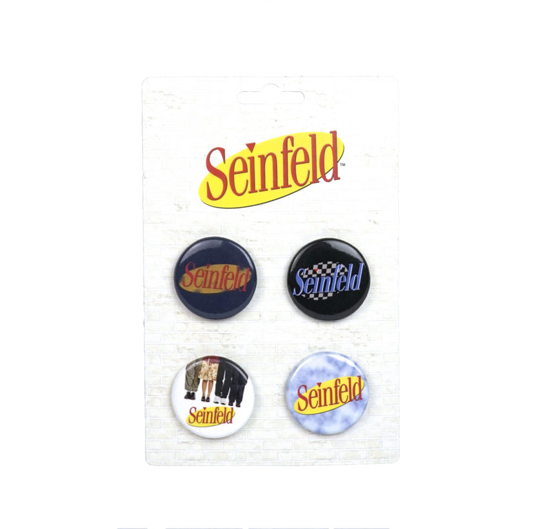 Ripple Junction Seinfeld Button set of 4