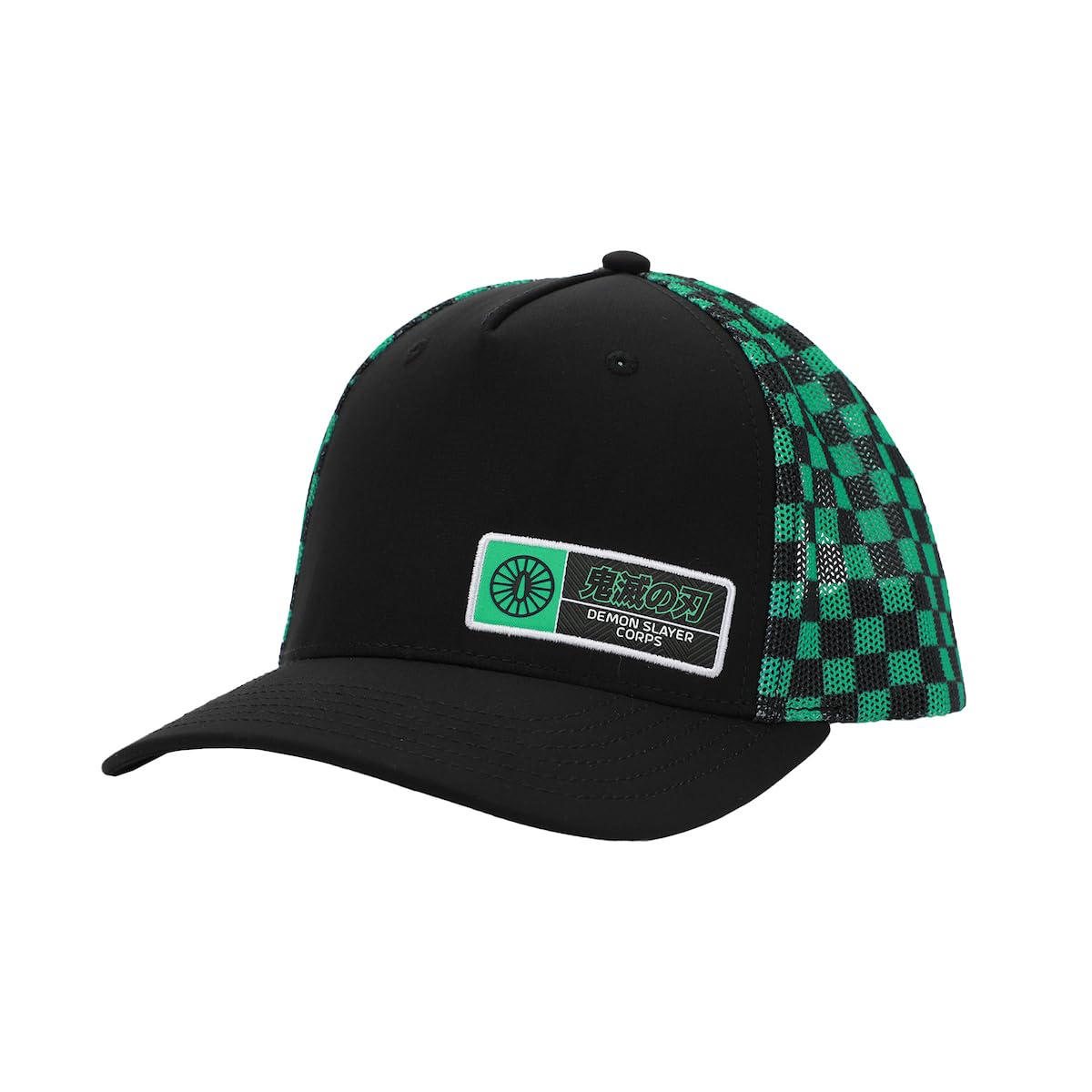 Demon Slayer Tanjiro Water-Resistant Trucker Hat-OSFA Multicolor