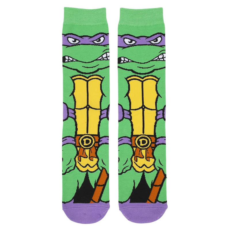 Bioworld Teenage Mutant Ninja Turtles Animigos Men’s Crew Socks