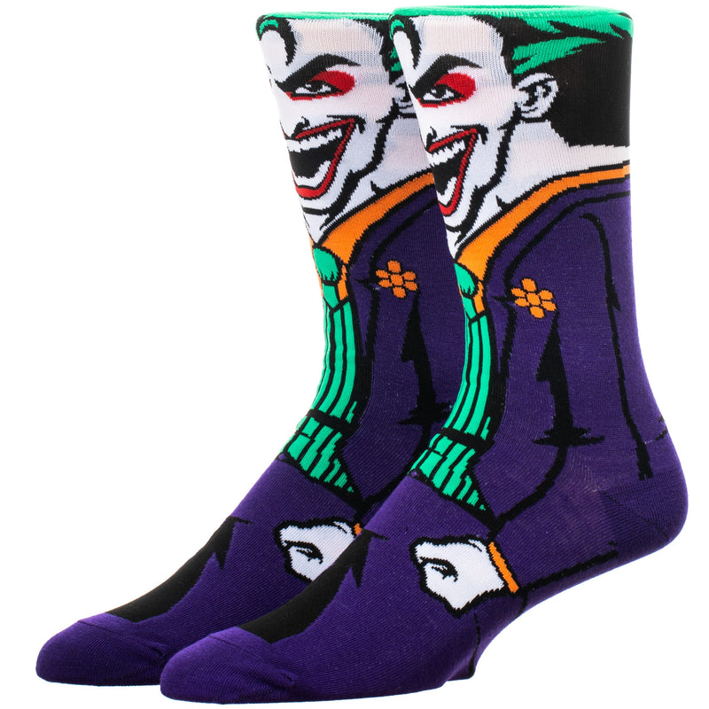 Bioworld 360-degree The Joker Crew Socks - Inmyparentsbasement.com