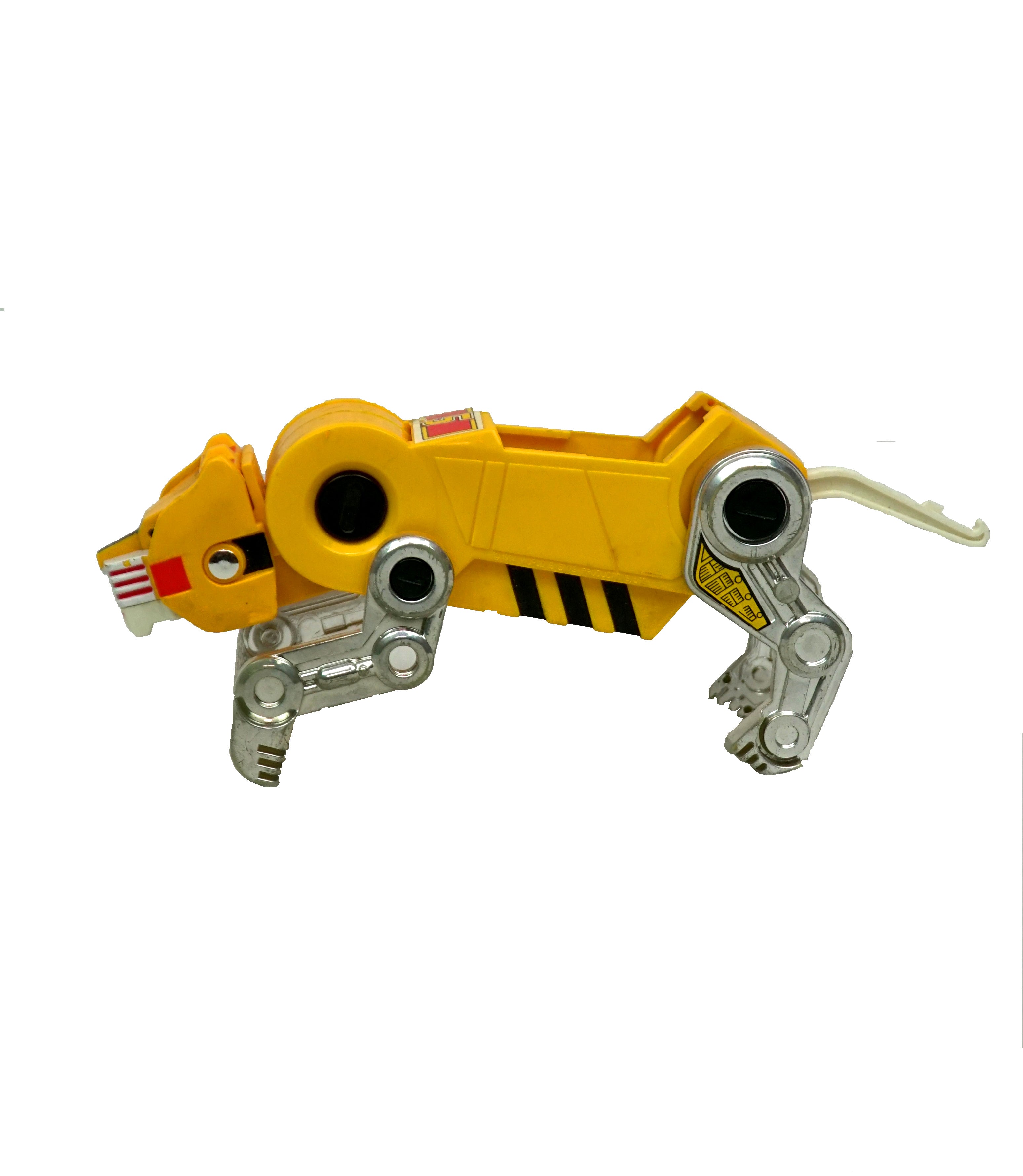 Vintage 1984 Panosh Place VOLTRON - Yellow Lion & HUNK Action Figure Pilot
