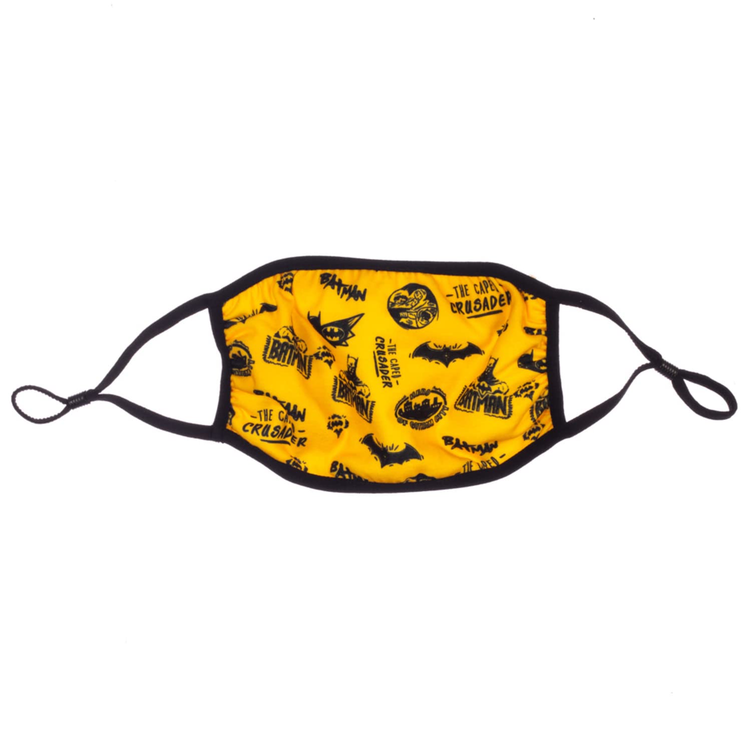 Batman DC Comics Symbol Face Mask Hat Combo Multicolored