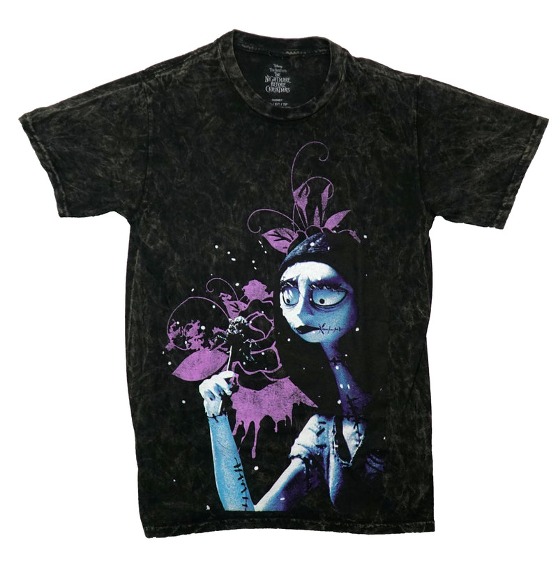 The Nightmare Before Christmas Mens T- Shirt - Sally Front Jack Back Acid
